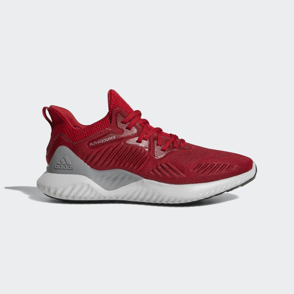 Adidasi Alergare Adidas Alphabounce Beyond Team Barbati Romania - Rosii/Albi/Negrii B37226